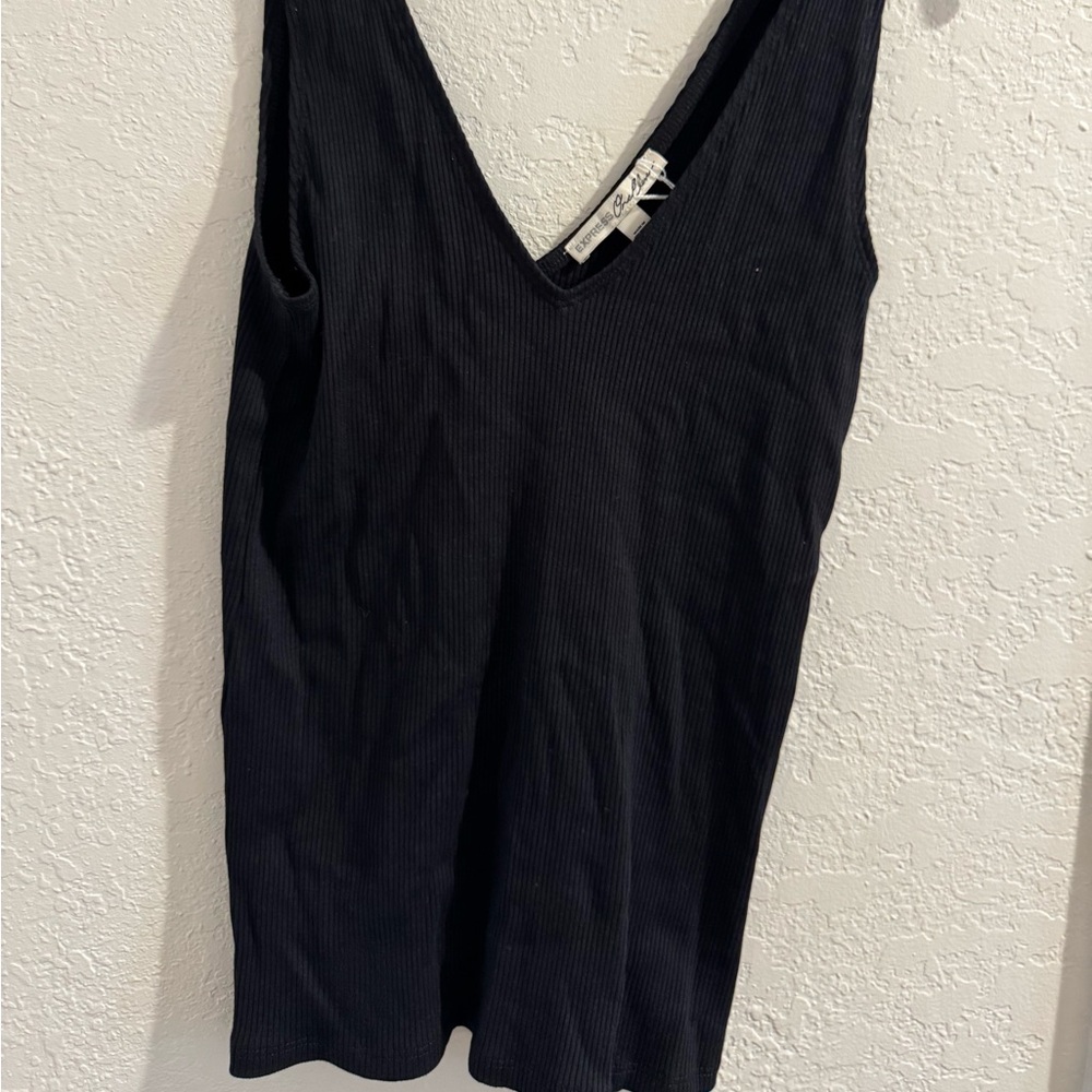 black Tank Top